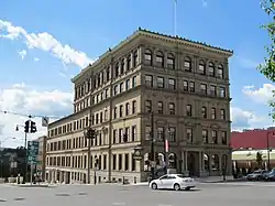 Berkshire Life Insurance Company Building, Pittsfield, Massachusetts, 1868.