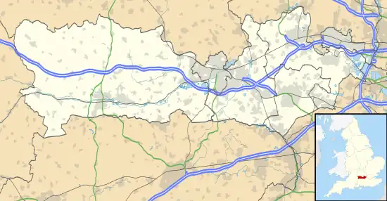 Easthampstead is located in Berkshire