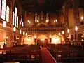 Interior of the Immanuelkirche, used for Anno and Helga's wedding