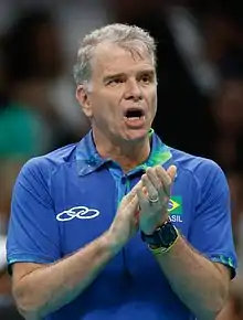 Former Brazil's volleyball team coachBernardo Rezende (NOVO)from Rio de Janeiro