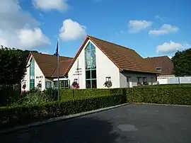 The town hall in Berneval-le-Grand