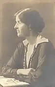 Bertha Phillpotts c.1920 courtesy Queen Mary's College, University of London