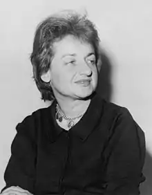 Feminist activist Betty Friedan