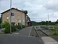 Pockau-Lengefeld station, line to Marienberg (2016)