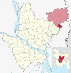 Location of Bhairab