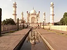 Bibi Ka Maqbara or Mausoleum of the Lady is the resting place of Dilras Bano Begam wife of Emperor Aurangzeb in Aurangabad, Maharashtra.