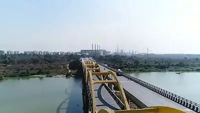 Part of Biju Expressway from Rourkela to Sambalpur