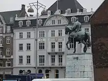 King Christian X Monument on Bispetorv, Aarhus