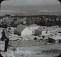 Baalbek in 1910, after the arrival of rail