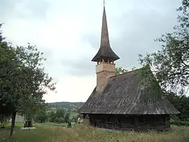 Wooden church in Cărpiniș