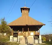 Wooden church in Horăști