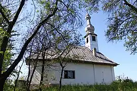 Wooden church in Luncasprie village