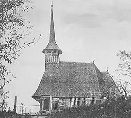 Old wooden church from Picleu village (c.1931)