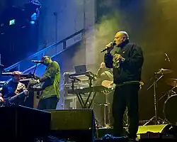 Black Grape performing at the Albert Hall in Manchester, 2023