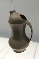 Black pottery he ewer. Shanghai Museum