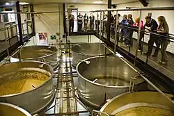 Image 55Open vessels showing fermentation taking place (from Brewing)