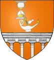 Coat of arms of the Lagouanelle-Dély family.