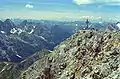 View from the summit of the Hochwanner towards the west