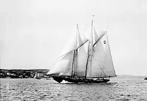 Original iconic Canadian schooner Bluenose