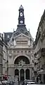 Main façade on rue Bergère at the northern end of rue Rougemont, viewed from boulevard Poissonniere