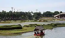 Image 22Boat ride at Indonesian archipelago lake in Taman Mini Indonesia Indah (from Jakarta)