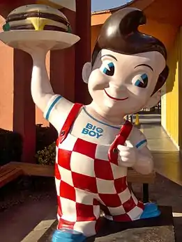 "West Coast" Big Boy statue used by some Frisch's