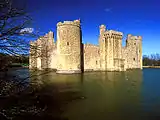 Bodiam Castle, Sussex, purchased by John Levett, 1588