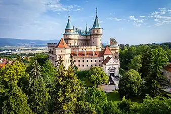 Neo-gothic Bojnice Castle