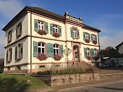 The town hall of Bollschweil