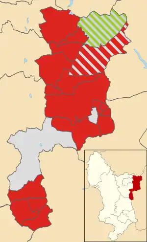 2011 results map