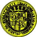 Bona Sforza's seal, bearing similarities to the other Sforza symbols