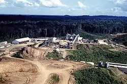 Rosita and Bonanza Mine and town complex in the late 1950s