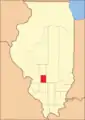 Bond County between 1821 and 1824