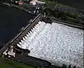 Spillway from the air