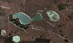 Borovskoy village Sentinel-2 image