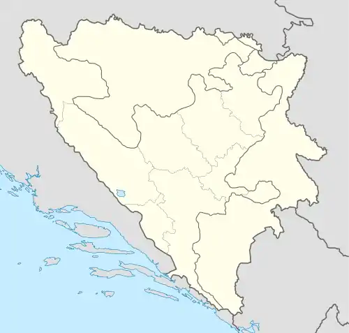 Kutina is located in Bosnia and Herzegovina