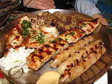 Image 19Bosnian meat platter that contains, among other things, ćevapi, which is considered the national dish of Bosnia and Herzegovina (from Bosnia and Herzegovina)