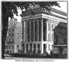 Boston Museum, no.18 Tremont St., Boston, 1841-1846