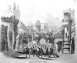 Macbeth at the Boston Theatre, 1850s