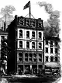 The Boston Advertiser Building circa 1872