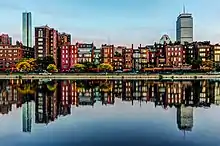 Image 47The Charles River in front of Boston's Back Bay neighborhood, in 2013 (from Boston)