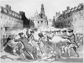 Image 4Boston Massacre (from History of Massachusetts)