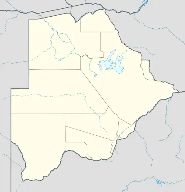 Molapowabojang is located in Botswana