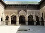 Courtyard, looking southeast towards the prayer hall