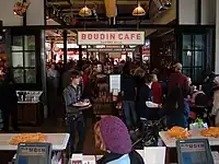 Interior of the bakery café at Fisherman's Wharf, San Francisco