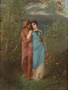 Galathée et le berger Athis, 1860, private collection