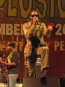 Bounty Killer performing in December 2006