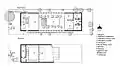 Ground and first floor plans of the Walsh Street House.