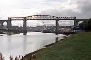 The Boyne Viaduct carries rail traffic across the River Boyne