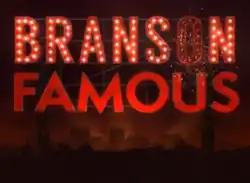 Titlecard for "Branson Famous" series.